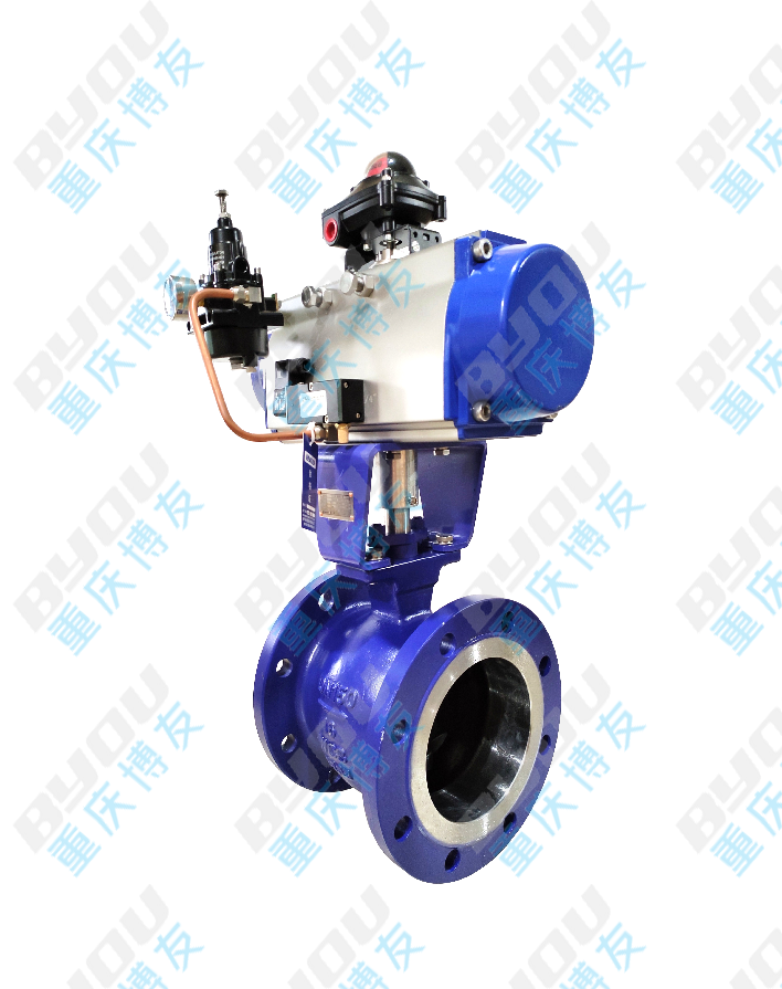 气动偏心半球阀